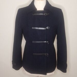 J. Press Ladies Wool/Angora Deck/Duffle Coat Size M